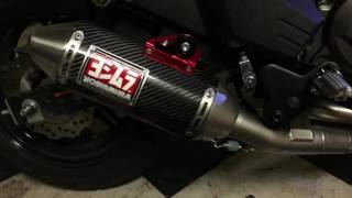 Kawasaki Z125 Pro Yoshimura Exhaust Install and Sound [upl. by Ennaeel]