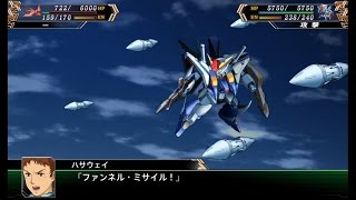 スーパーロボット大戦V  Ξガンダム  ファンネル・ミサイル [upl. by Bayless]