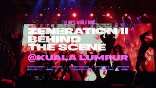 OFF THE BOYZ THE BOYZ WORLD TOUR  ZENERATION Ⅱ in KUALA LUMPUR Behind [upl. by Adamok]