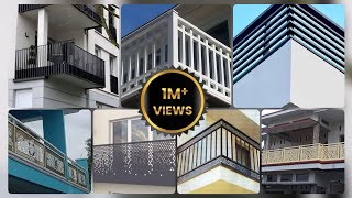 latest balcony grill design ideas New design home💡🤩 trendingvairalvideo [upl. by Nyliram]