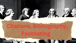 Legal Methods  Video 20  Citations Bibliography and footnoting [upl. by Dlared]