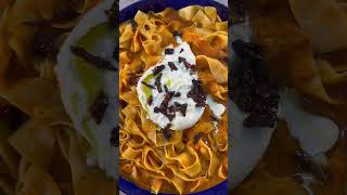 Burrata Pappardelle Pasta [upl. by Iolenta]