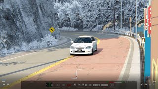 Assetto Corsa  Otarumi Touge 129 run  ddm Honda Civic Mugen [upl. by Debbi]