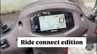 How to connect ride connect edition Malayalam access 125 [upl. by Merwin834]