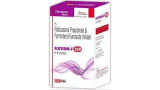 FLUTIDIN F 250 inhaler Fluticasone Propionate amp Formoterol Fumarate Inhaler [upl. by Colner]