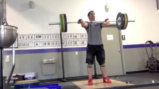 Power Clean  Front Squat  Jerk Combos for weightlifting [upl. by Rafa863]