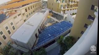 Timelapse construction of our Spa at Jardines de Nivaria part 2 [upl. by Ylen]