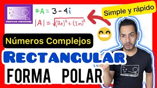 Números complejos de rectangular a polar  Algebra lineal [upl. by Zandt]