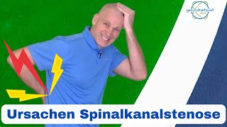 Spinalkanalstenose Lendenwirbelsäule LWS  Ursachen und Therapie [upl. by Nnaharas]