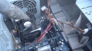 How To Clean A Filthy Dusty Dirty PC  The Dirtiest PC  Cleaning dust inside of computer [upl. by Gershom]