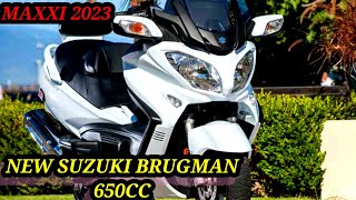 New Suzuki Burgman 650 Executive 2023 Exterior and Interiorsuzuki [upl. by Haimerej840]