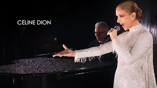 Celine Dion  Lhymne a Lamour Live at Paris 2024 Proshot with Audience amp the Eiffel Tower [upl. by Netneuq]