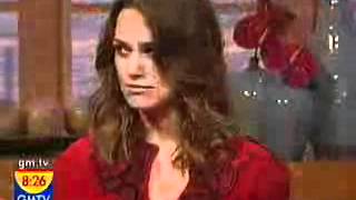 Keira Knightley interview for Atonement 2007 UK Breakfast TV [upl. by Adnuahsar]