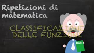 Classificazione delle funzioni [upl. by Ahseela251]