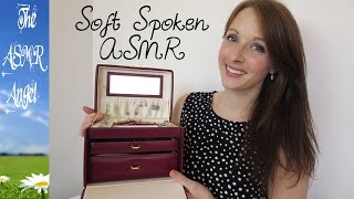 Whats in my Jewelry Box Soft Spoken ASMR [upl. by Juliano]