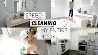 ENTIRE HOUSE CLEANING ROUTINE [upl. by Arak]