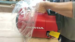 Honda eu22i generator unboxing [upl. by Radford641]