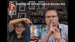 ONE PIECE OP08 English Booster Box Opening with AWESOME pulls [upl. by Koa]