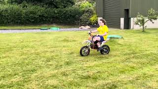 Out for a spin on my 50cc mini dirt bike [upl. by Quillon]