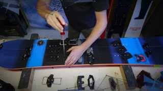 How To Setting up your Salomon Premiere Splitboard [upl. by Iam]