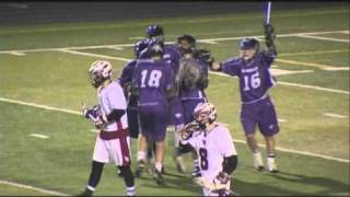 Middleton Beats Waunakee In Boys Lacrosse [upl. by Aiksas]