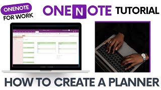 HOW TO CREATE A ONENOTE PLANNER 2024  Use OneNote for Work  Organization  Increase Productivity [upl. by Gizela]