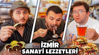 İZMİR SANAYİ LEZZETLERİNİ DENEDİK  wEfeUygaçKesit MesutCanTomay [upl. by Nolava]