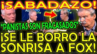 ¡SE LE BORRÓ LA SONRISA A VICENTE FOX quotLOS PANISTAS SON UNA BOLA DE FRACASADOSquot [upl. by Ylam28]