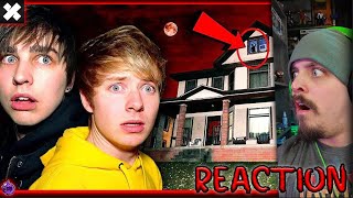 Sam and Colby  The Bellaire House A Portal to Hell  REACTION [upl. by Werda]