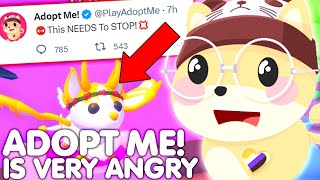 ⚠️BEWARE 🤯HACKER LEAKED ALL THE NEW CHRISTMAS PETS 🔥💢MUST WATCH ADOPT ME ANGRY ROBLOX [upl. by Ocana942]