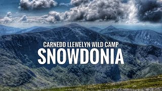 Carnedd Llewelyn  Wild Camp  Snowdonia  North Wales  Fjallraven Abisko 2 Lite  Dulyn Bothy [upl. by Acirtal]