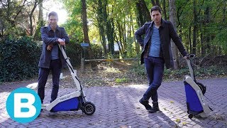 Getest opvouwbare elektrische step met drie wielen 🛴 [upl. by Karna]