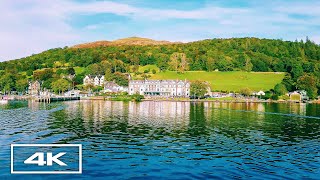 LAKE DISTRICT WINDERMERE CRUISES 4K VIRTUAL TOUR SEP 2020 ENGLAND LARGEST LAKE RELAXING SOUND [upl. by Raab164]