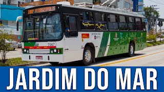 Parada Jardim do Mar Avenida Lucas Nogueira Garcez  Movimentação de Ônibus 682 [upl. by Aeel]