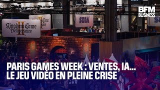 Paris Games Week  ventes IA… le jeu vidéo en pleine crise [upl. by Arretak417]