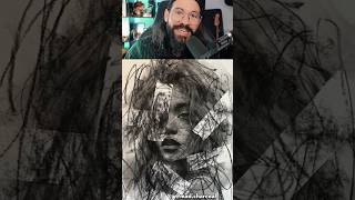 ✏️Technique de Dessin Incroyable😲Portrait visage femme fusain [upl. by Ecirp]