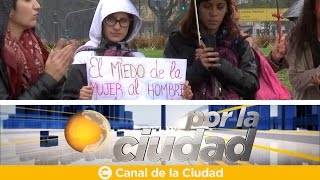 Comenzó el Paro nacional de mujeres y reclamo en el Obelisco  Por la ciudad [upl. by Alegnave]