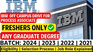 IBM Biggest Hiring Announced  OFF Campus Drive For 2025 2024 Batch  Careers Drive [upl. by Asenav741]