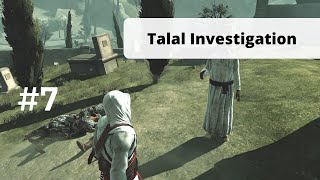 Assassins Creed 1 Part 7 Talal Investigation No Damage amp English subtitle [upl. by Yesnyl754]