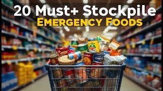 20 Grocery Items to Stockpile Now DHS 2024 Recommendations [upl. by Malia]