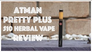 Atman Pretty Plus 510 Thread Herbal Vaporizer Review [upl. by Yesiad]