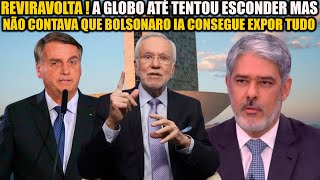 REVIRAVOLTA GLOBO TENTOU ESCONDER MAS BOLSONARO CONSEGUE EXPOR PARA TODO MUNDO  ALEXANDRE GARCIA [upl. by Annetta]