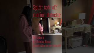 Spirit sets off motion detector in Hinsdale house Full video available on our channel scary [upl. by Clotilda]