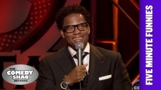 DL Hughley⎢A lot of athletes are in trouble⎢Shaqs Five Minute Funnies⎢Comedy Shaq [upl. by Fairbanks]