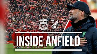 Emotional Anfield Scenes in FA Cup GoalFest  Liverpool 52 Norwich  Inside Anfield [upl. by Gilpin920]