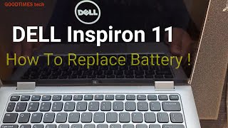 DELL Inspiron 11  How to replace Battery [upl. by Aggie]