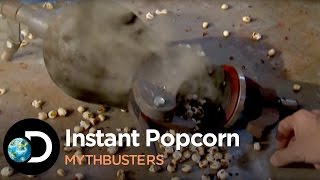 How To Make Instant Popcorn  Mythbusters [upl. by Epp]