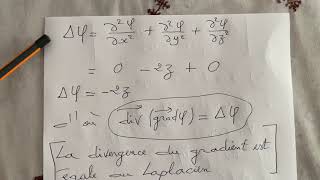 Exercice 1 sur les opérateurs en physique gradient divergence et rotationnel [upl. by Euqnomod]