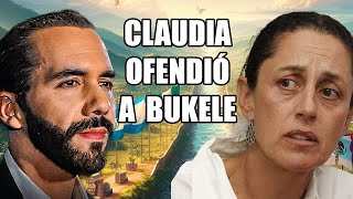 Sale a la luz un Feísimo Gesto de Claudia Sheinbaum contra Bukele “Es Terrible” [upl. by Horne528]