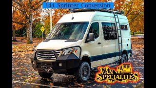 144 Sprinter Camper Van Conversion [upl. by Cogn]